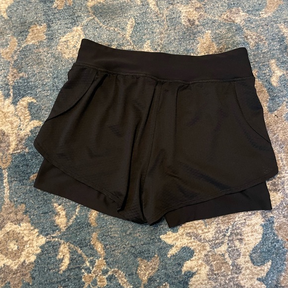 New Moret Ultra Black Double Short Spandex size M - Picture 2 of 4